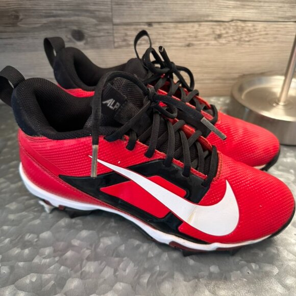 Nike Alpha Menace 4 Shark FOOTBALL/BASEBALL Cleats SIZE  6.5 - Picture 1 of 9